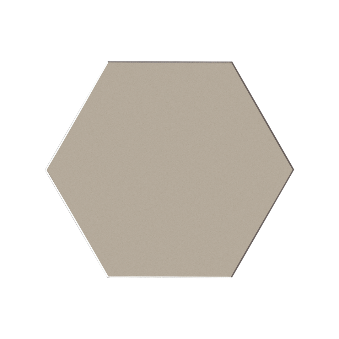 Vareprøve: Hexagon grå selvklebende veggflis